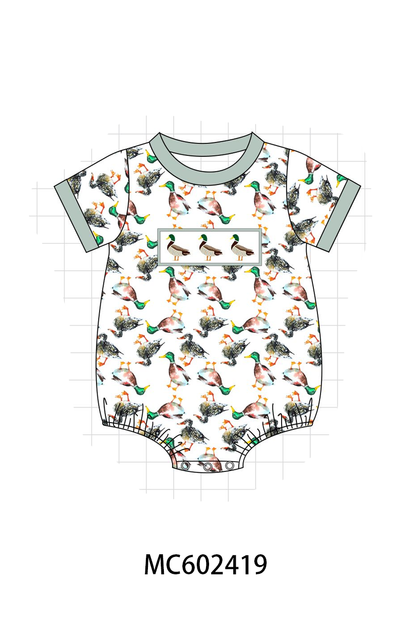 PO82 Sage duck french knot collection