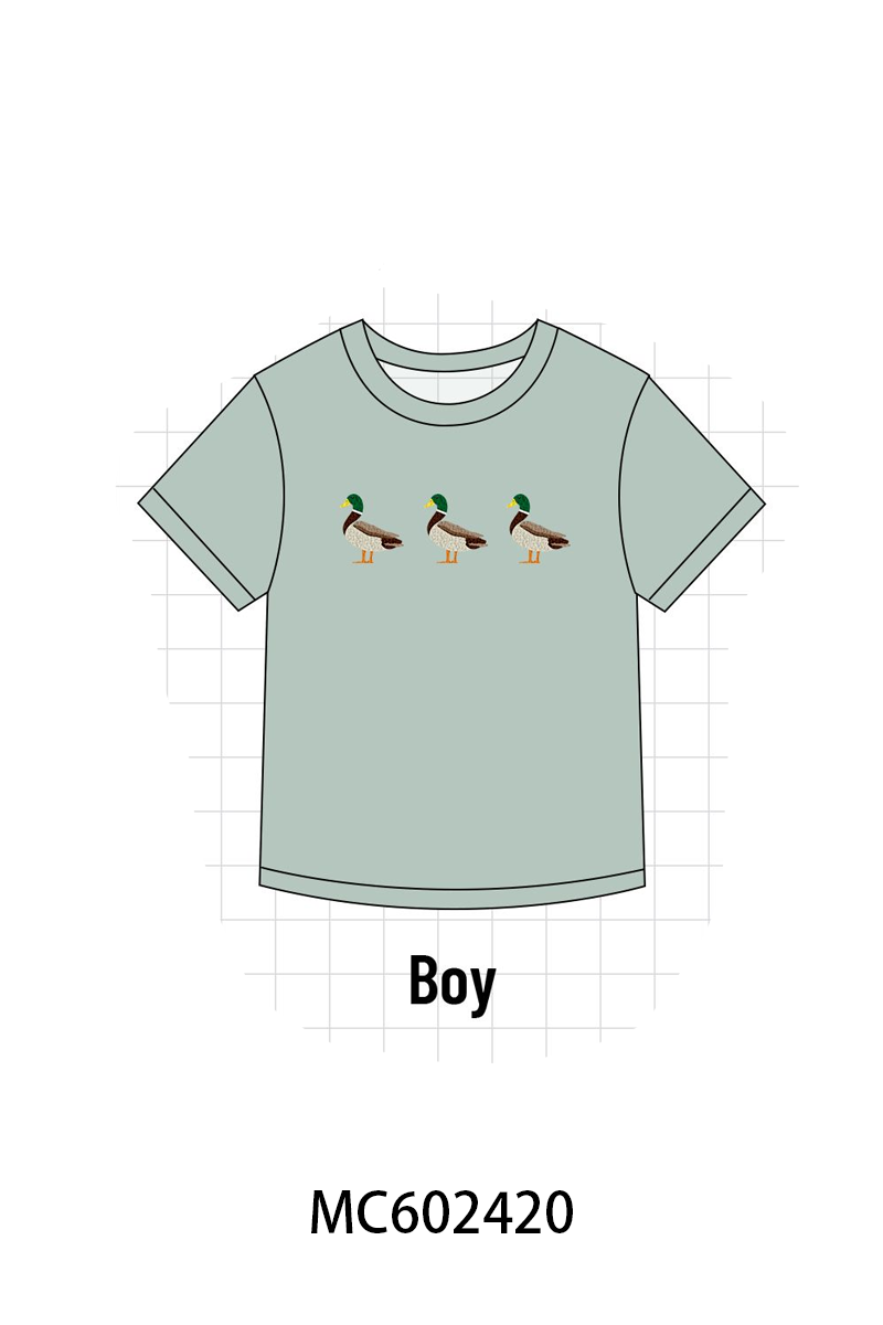 PO82 Sage duck french knot collection