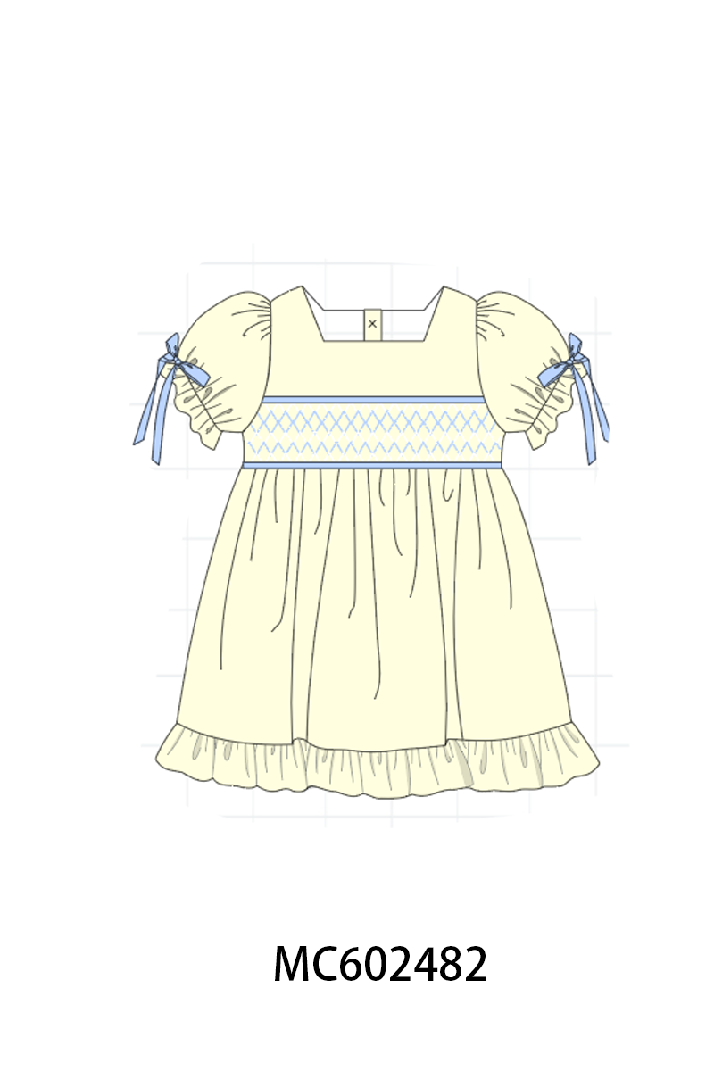 PO82 Beige smocked collection