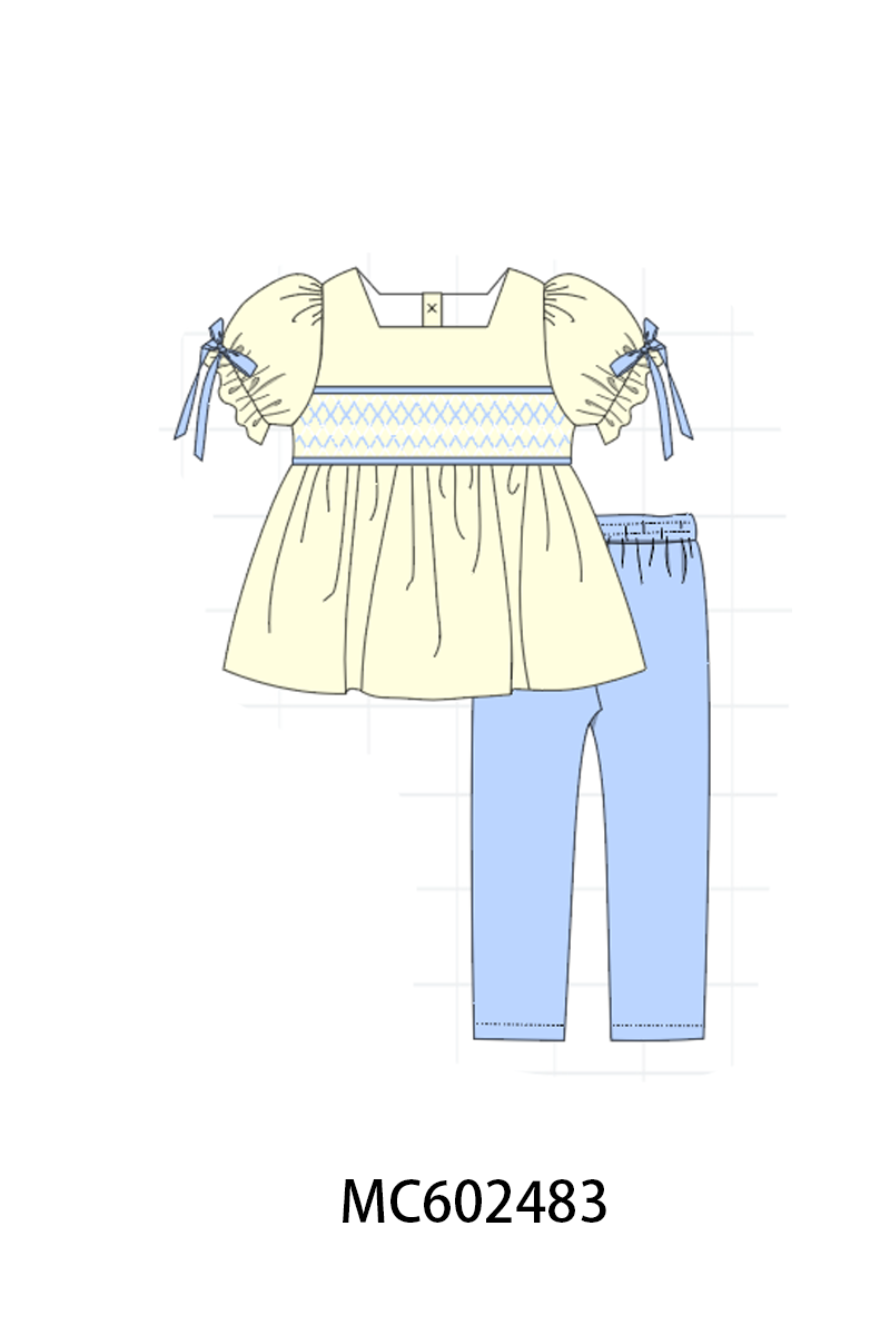 PO82 Beige smocked collection