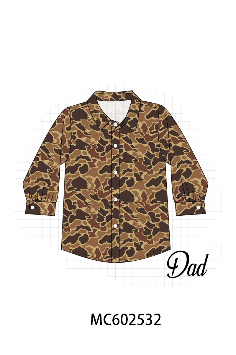 PO82 Camouflage duck embroidery collection