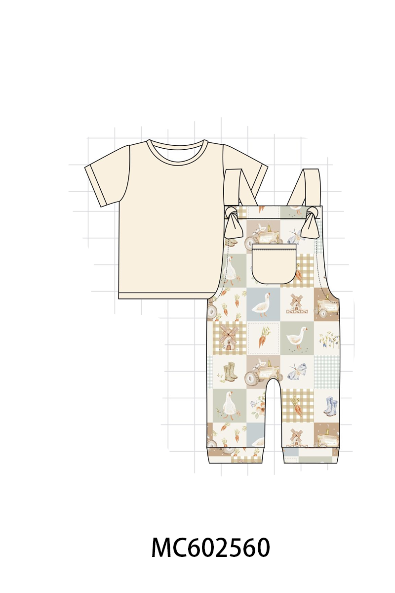 PO82 Goose checkered bamboo collection