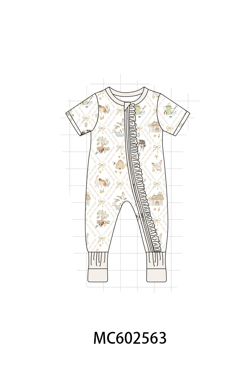 PO82 Pink farm bamboo collection