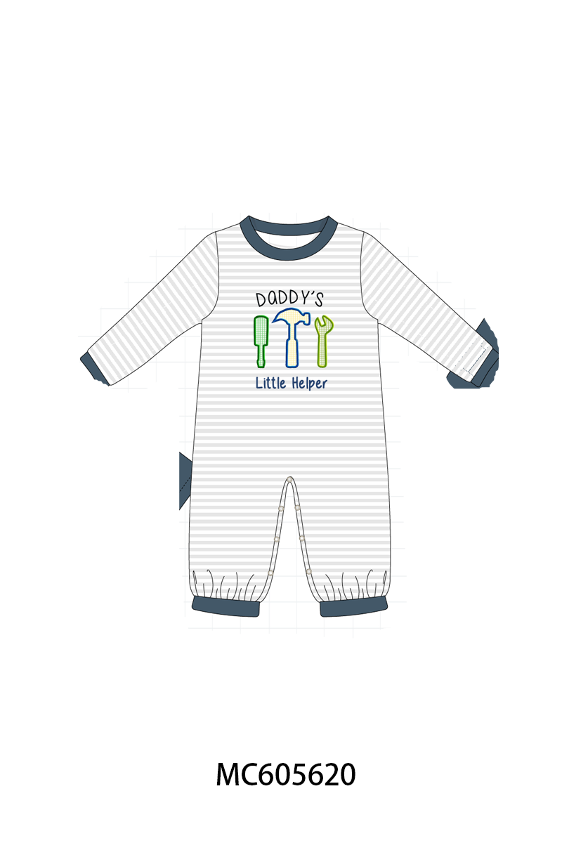 PO93 Navy tools embroidery collection
