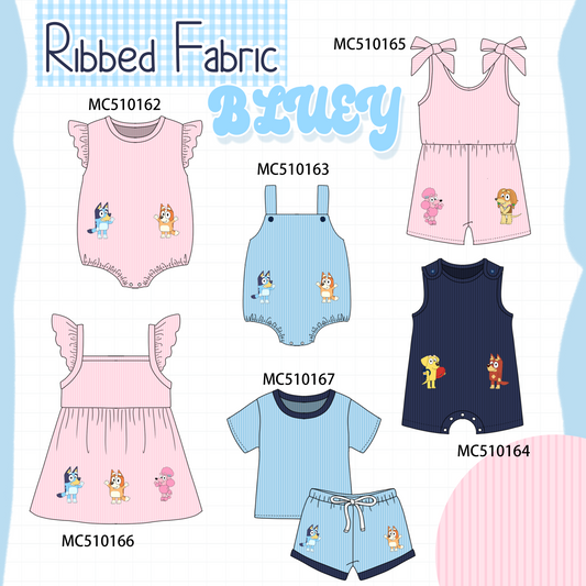 PO69 Pink&blue character applique collection