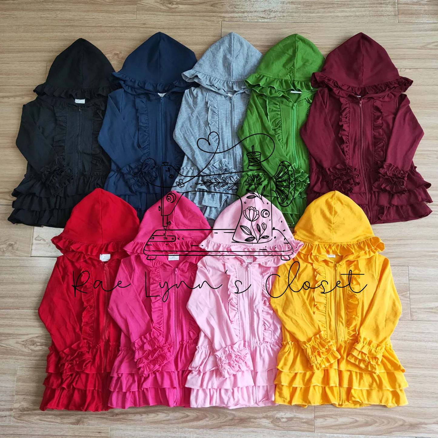 Ruffle Jackets (ETA: Late Aug)